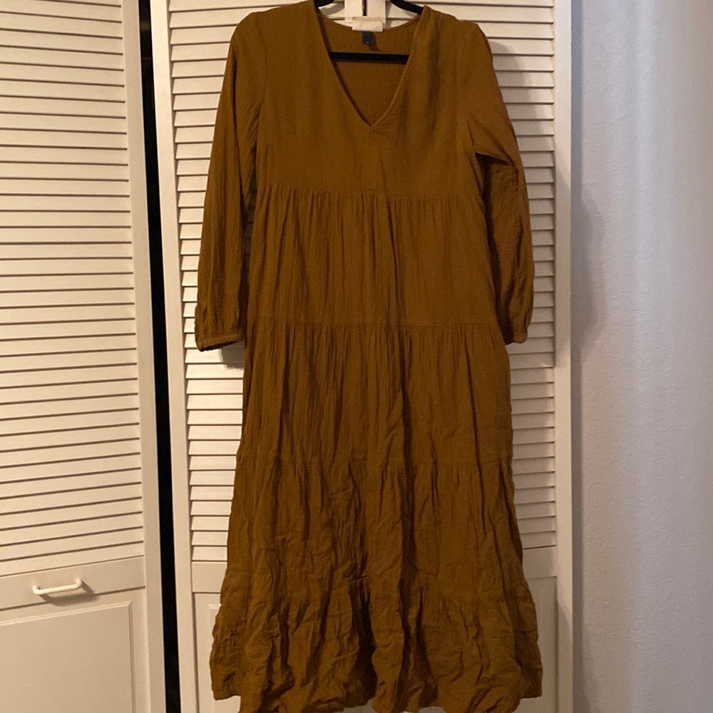 Universal Thread Burnt Orange Maxi Dress